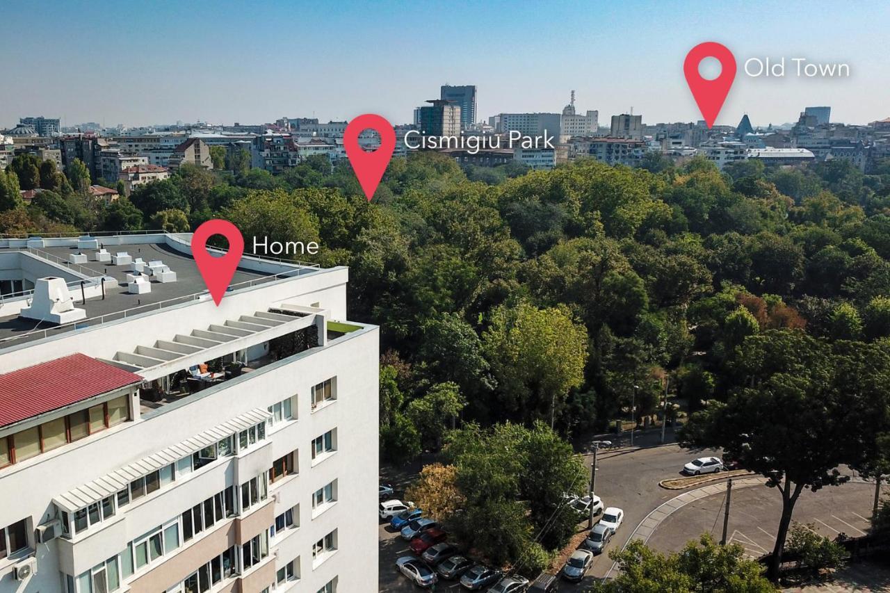 Qult - Up In The Sky Appartement Boekarest Buitenkant foto